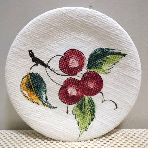 Cake Plate Serving Set Italy 11.5" Plate & 7.5" Serving Plates X4 & Cake Knife - Picture 6 of 7